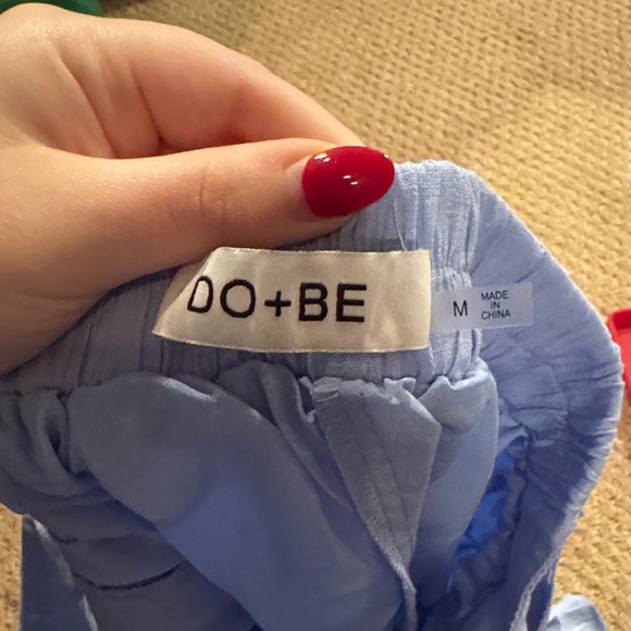 Light Blue Ruffled Skort - Picture 4 of 4